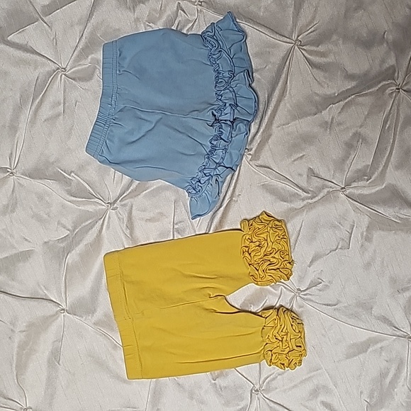 💰 $6 SALE 💰 Sew Sassy blue & yellow w/ruffles size 6 months - Picture 5 of 5